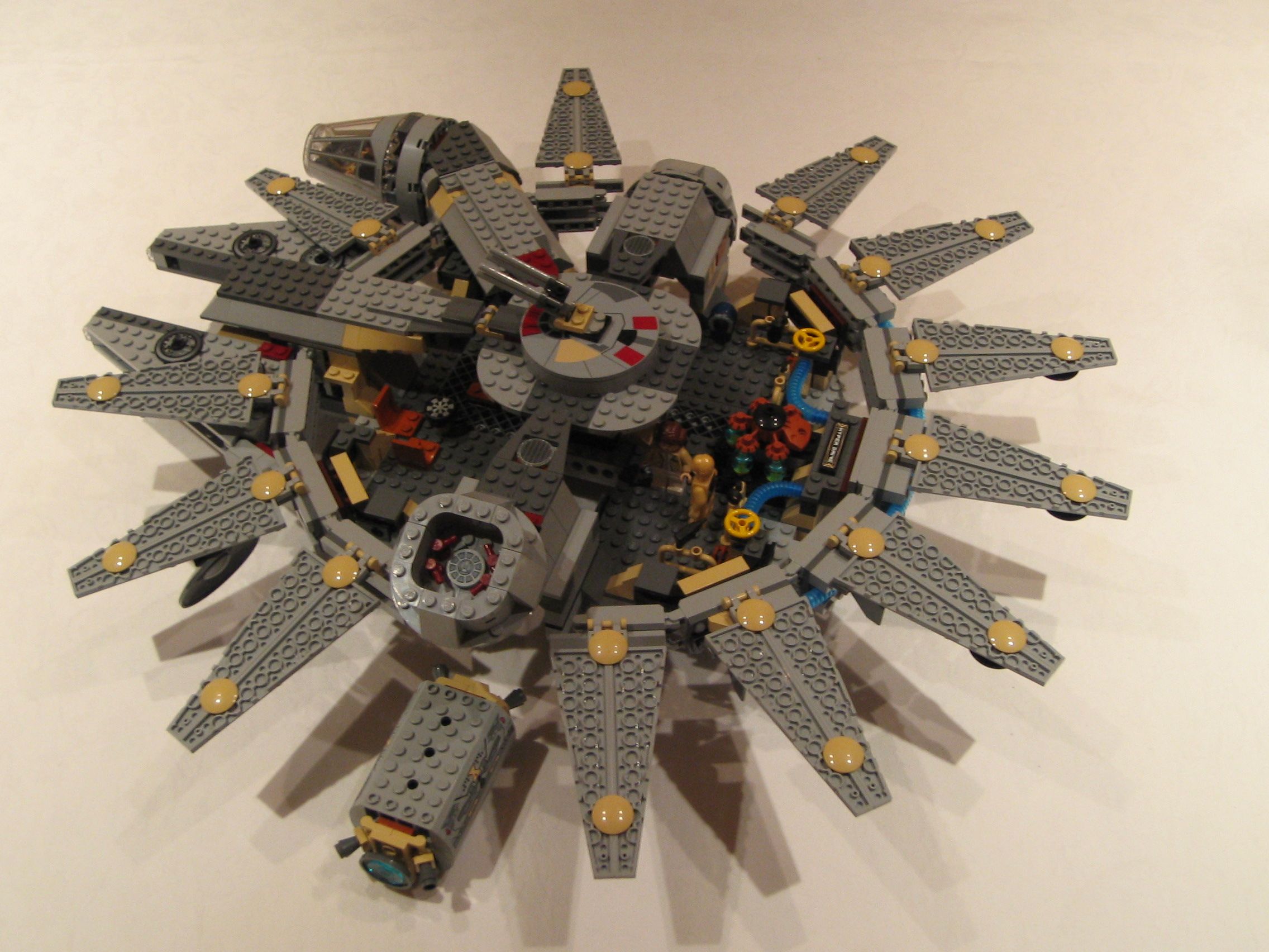 Millennium Falcon Opened Up